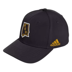 Men's Black Alabama State Hornets State Snapback Hat