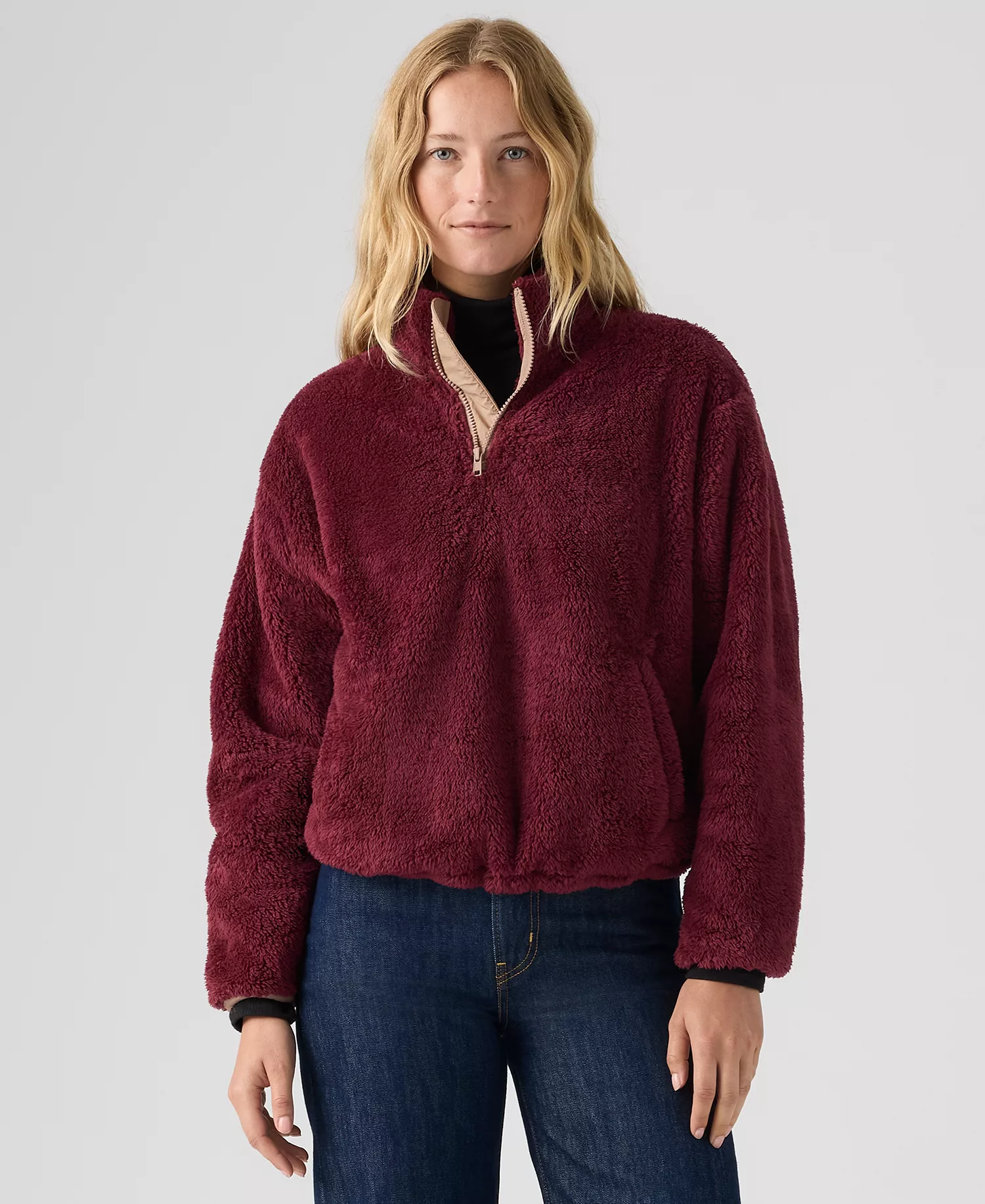 mni-1e89a01e7f7a5c6389c38098f7a500e0 Women's Gemma Quarter-Zip Sweatshirt — изображение 4