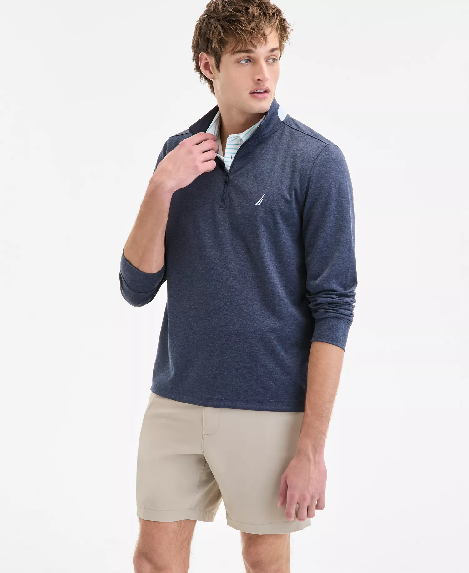 mni-1e9e0097bc1f8ac739d782a844f46199 Men’s Moisture Wicking Performance Quarter-Zip