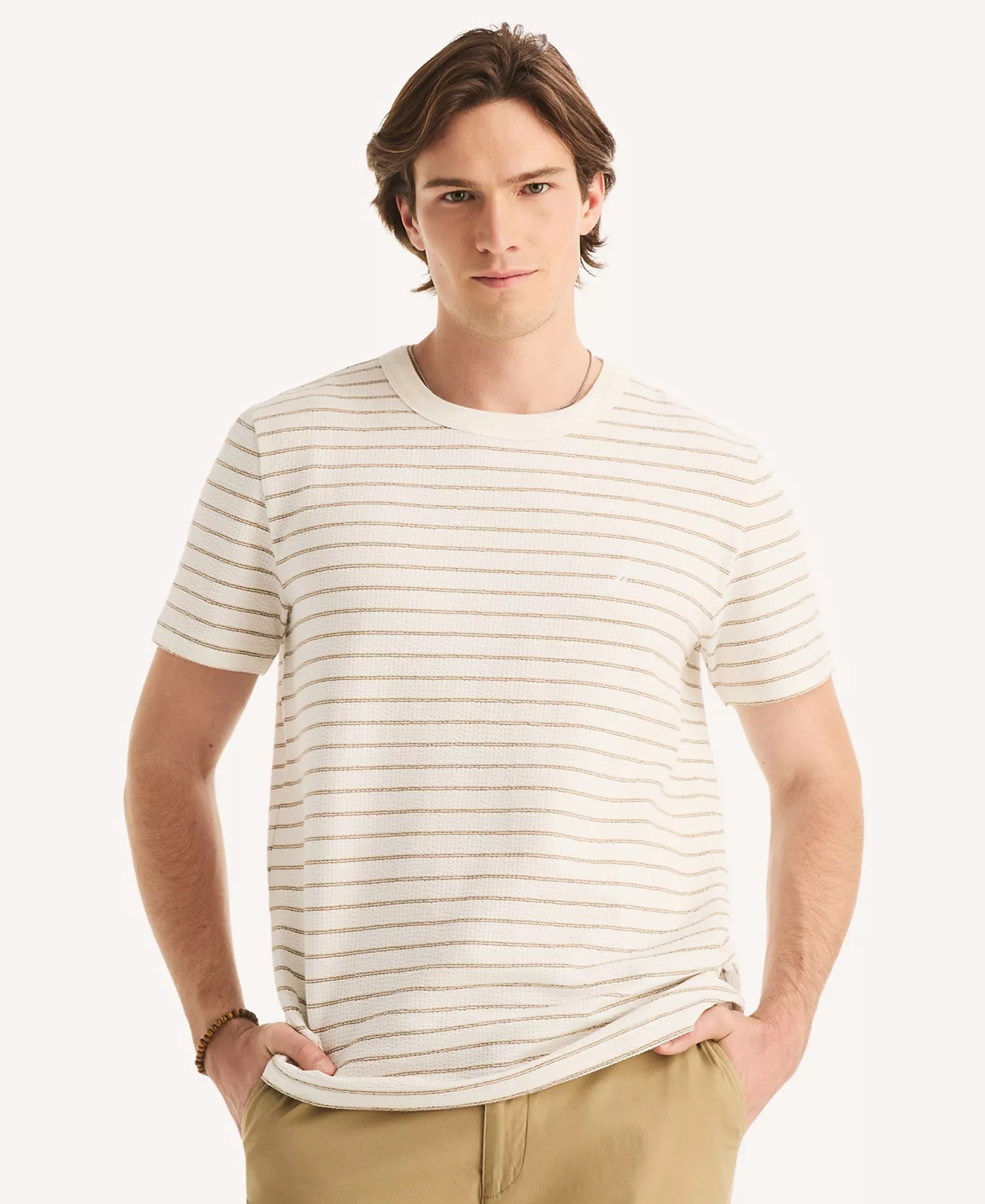 mni-1ea8404fb341397b58a78b41017ef3b1 Men's Short-Sleeve Seersucker Striped T-Shirt