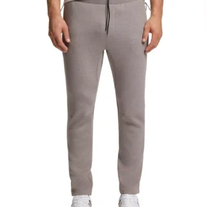 Men's Reflective Detail Regular-Fit Tracksuit Bottom Pants