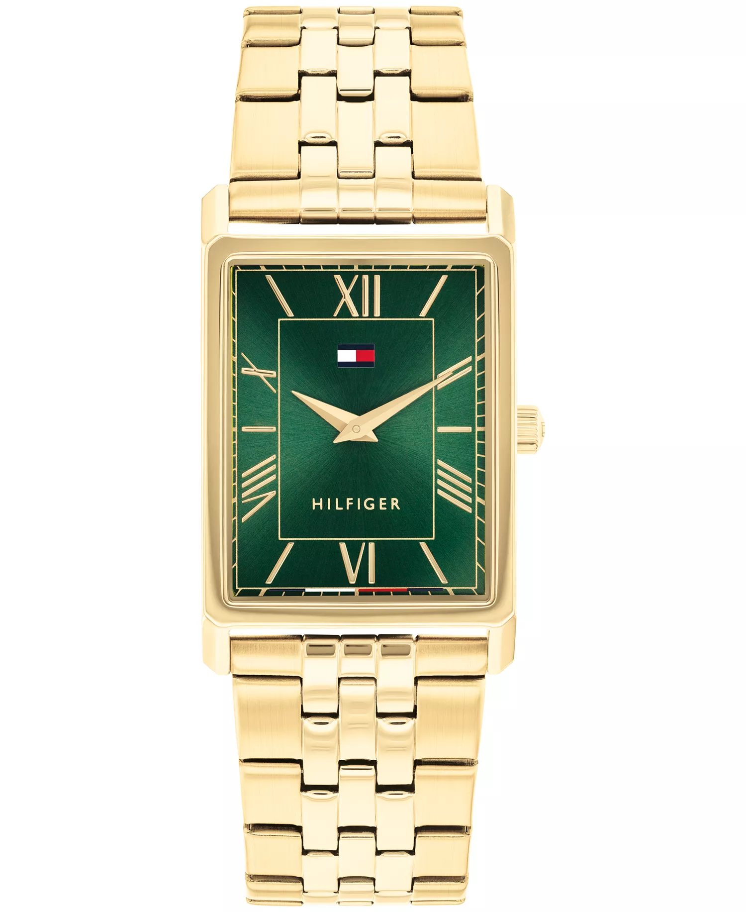 mni-1f4161a6cc767c1f5a3c93701a9ca737 Men's Quartz Gold Tone Stainless Steel Bracelet Watch, 25.5 mm