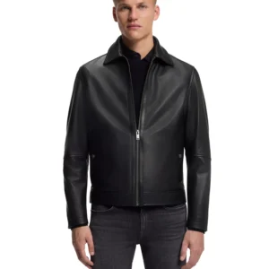 Men's Nappa Leather Regular-Fit Jacket