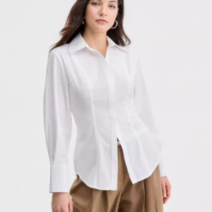 Women's Sculpted Button-Up Shirt, Macy's Exclusive