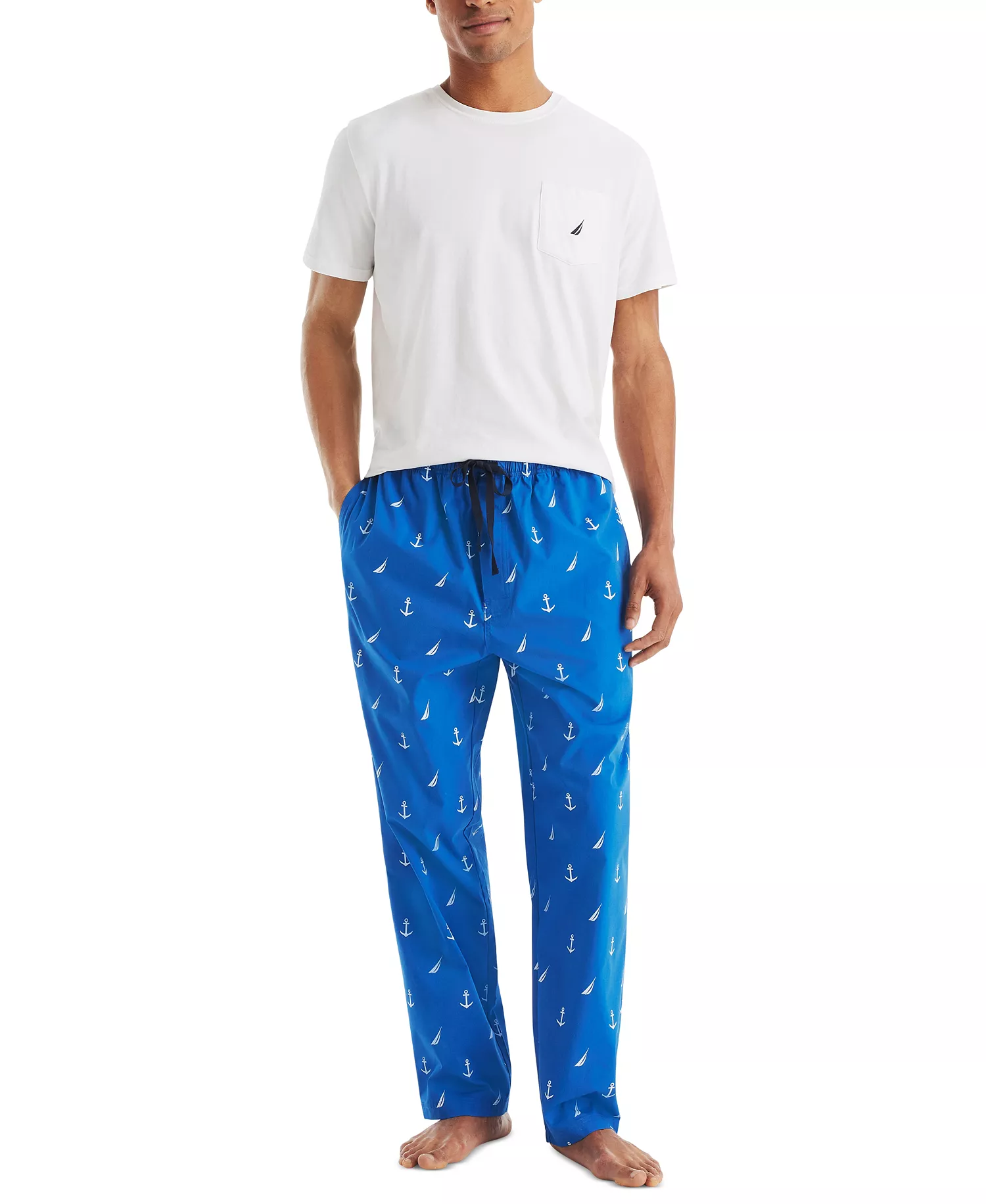 mni-21e896c6ddc2f7ecfe45b6a7fb964a04 Men's Plaid Poplin Sleep Pants