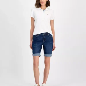 Jeans Women's 9" Cuffed Denim Shorts