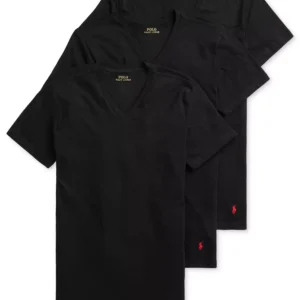 Men's 3-Pack Slim Fit V-Neck Undershirts