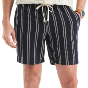 Men's 7" Stripe Pull-On Shorts