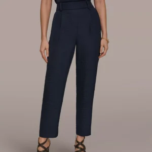 Women's Pleated Straight Pants