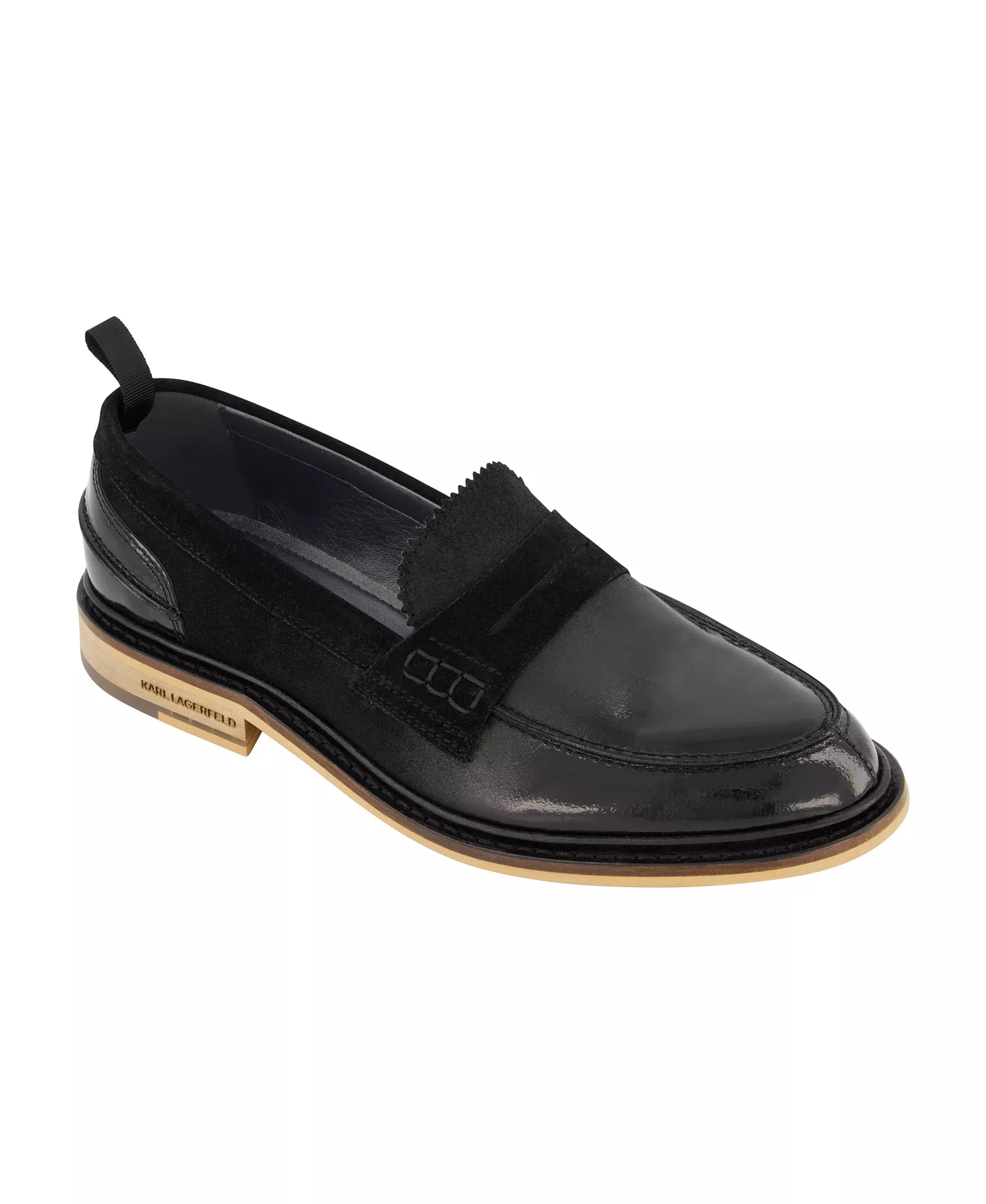 mni-23a9052a7b4c67d65d46ec7fb465b221 Men's White Label Suede Penny Loafers