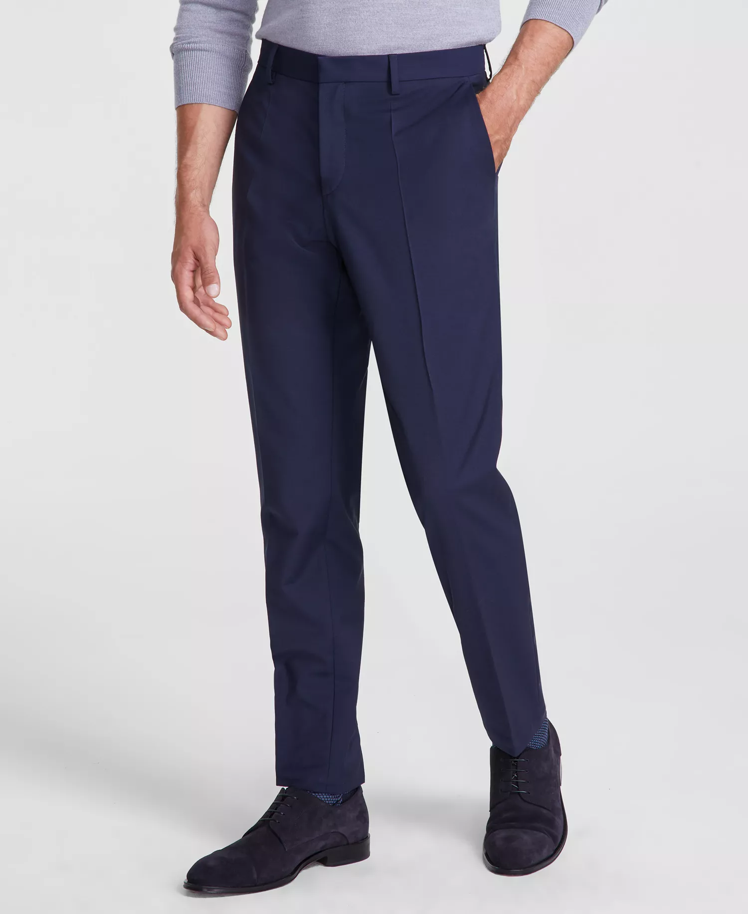 mni-23cdf81bb299b10fee0679c40a43d574 Men's Slim-Fit Superflex Stretch Solid Suit Separates — изображение 3