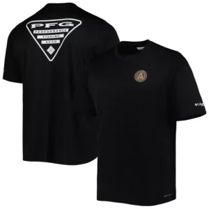 Men's Black Atlanta United FC Terminal Tackle Omni-Shade T-shirt