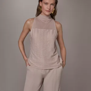 Women's Mock Neck Top
