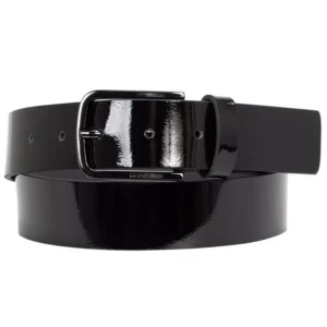Men's Evening Dressy Patent Leather Belt
