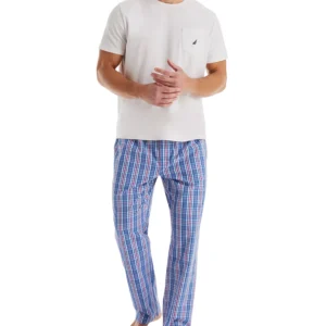 Men's Plaid Poplin Sleep Pants
