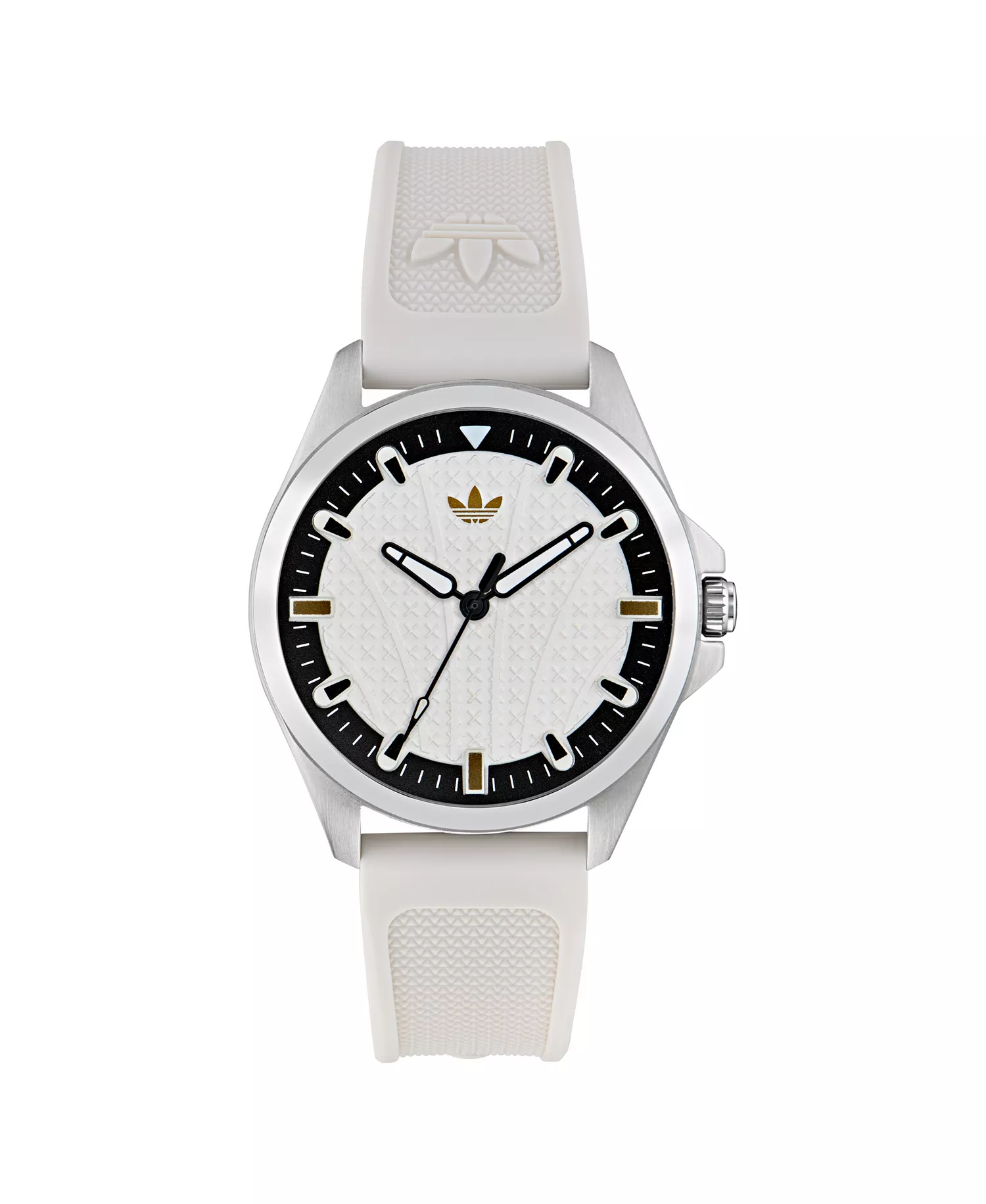 mni-27383a395b7eb0866636521ec6990fae Unisex Analog White Silicone Watch, 40mm