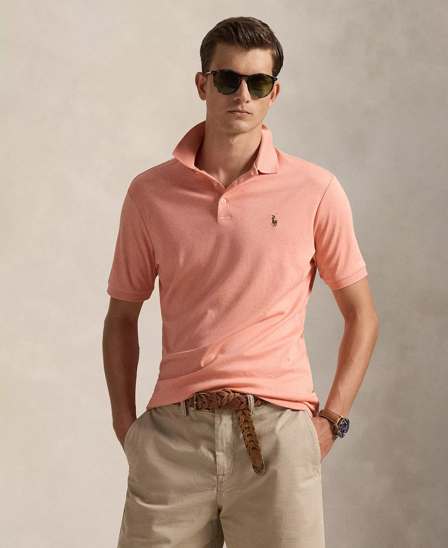 mni-27465d4921a5fa82ad460121b2cd66c6 Men’s Slim-Fit Soft Cotton Polo Shirt — изображение 11