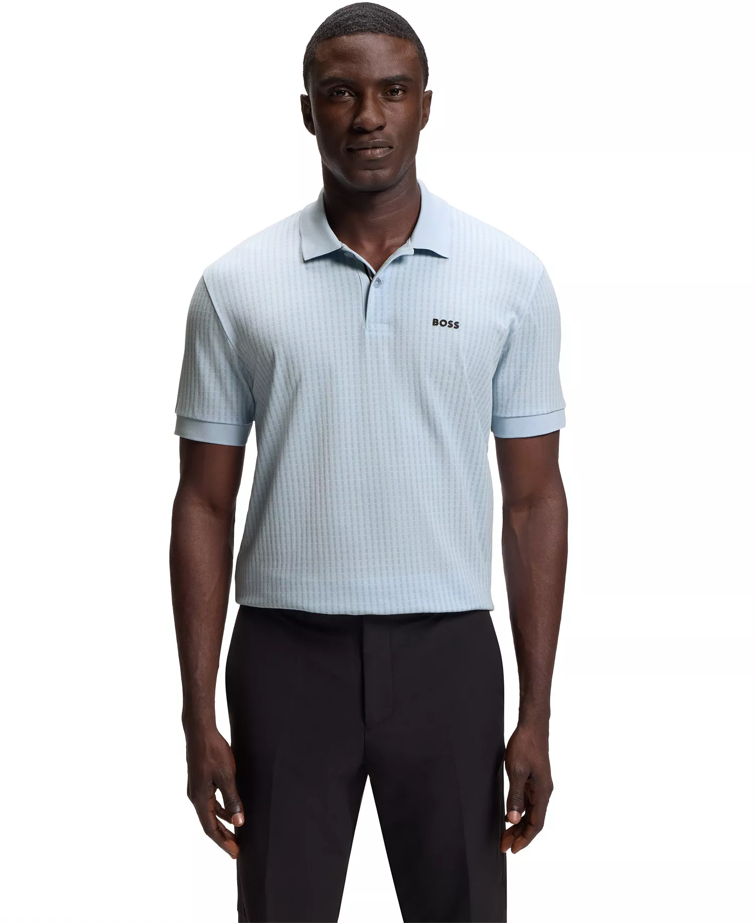 mni-2927aa99d1da4090abdd5d06f8900f8a Men's Cotton-Piqué All-Over Print Polo Shirt — изображение 3