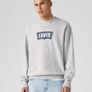 Men's Relaxed Fit Vintage-Style Graphic Sweatshirt