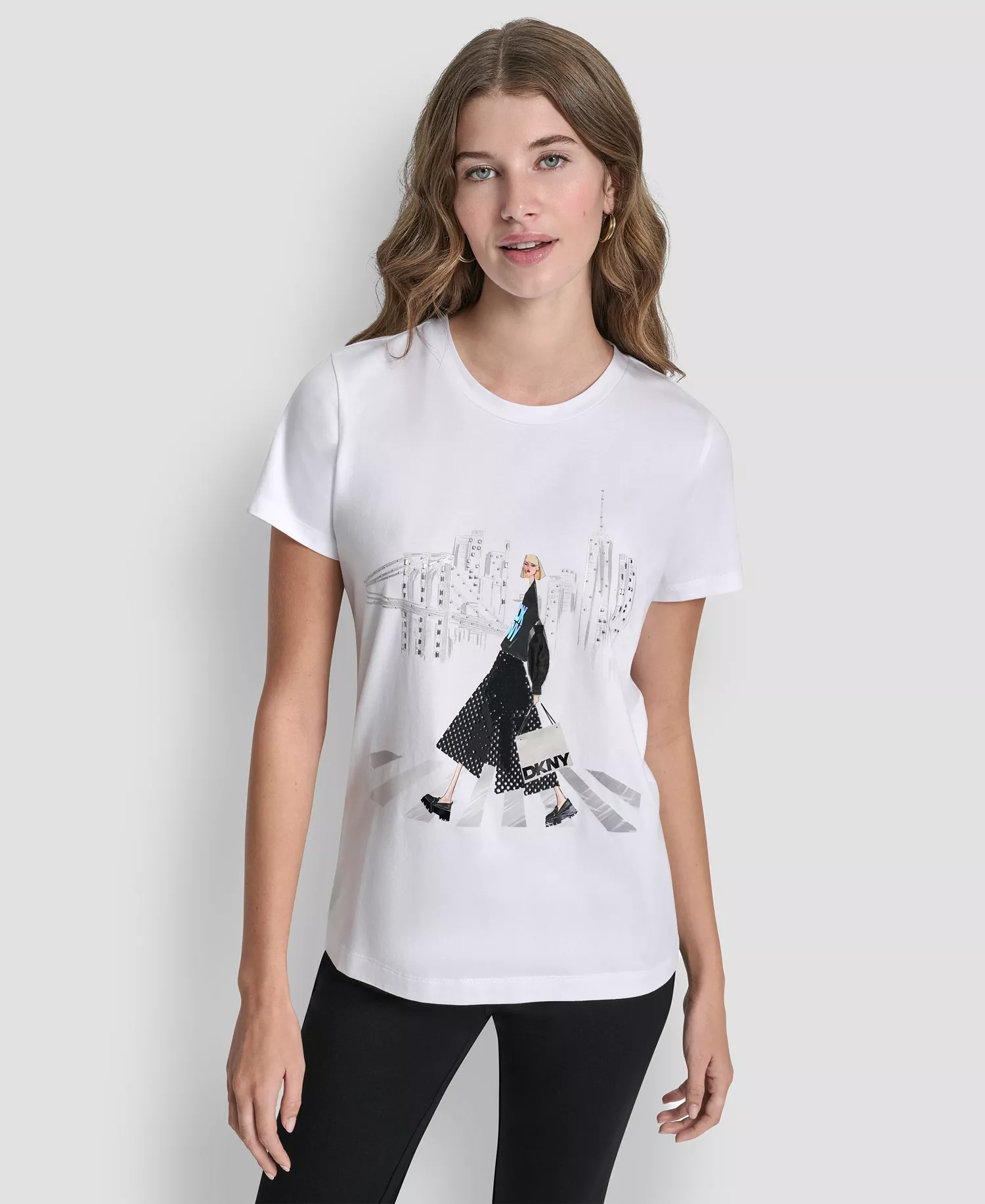 mni-2c1a83d41ba45a757c0f813adfde693d Women's Short-Sleeve Crosswalk Conversational Top