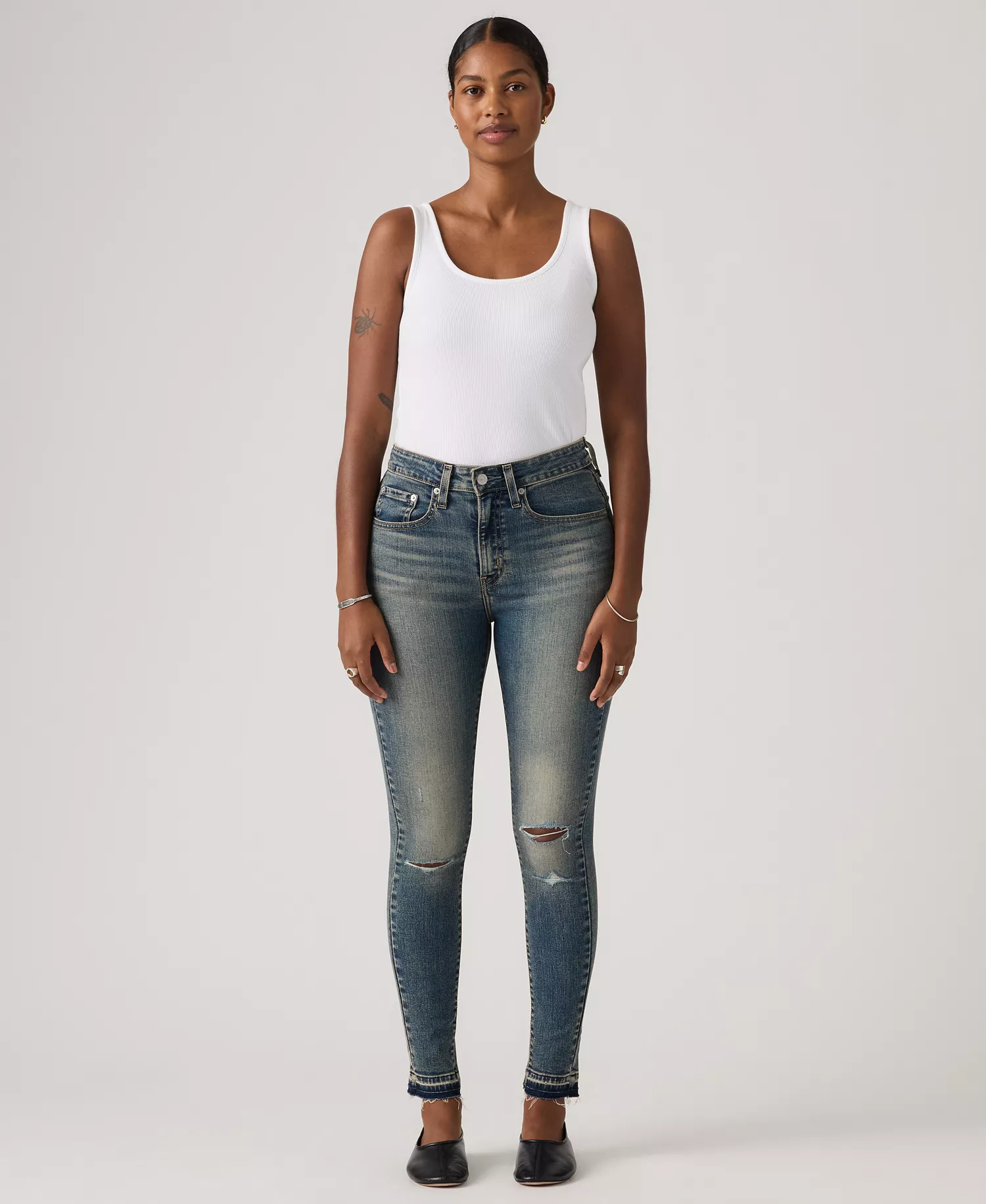 mni-2c3f0cc7b63f1d29e878c7bba5e2e896 Women's 721 High-Rise Stretch Skinny Jeans