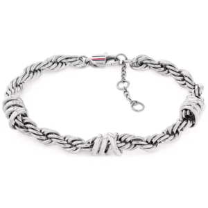 Women's Nautical Charms Gold-Plated Stainless Steel Bracelet