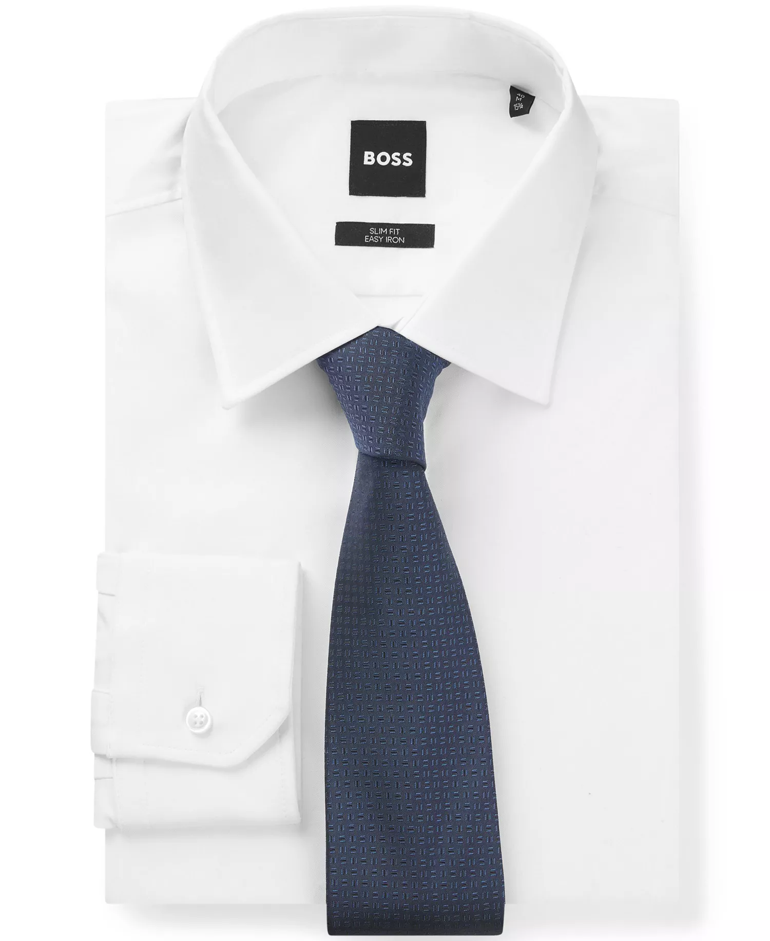 mni-2cd49c9ff660d5919ac93c44a56fa6f7 Men's Silk Blend Jacquard-Pattern Tie — изображение 3
