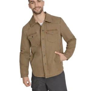 Men's Denim Filled Shacket