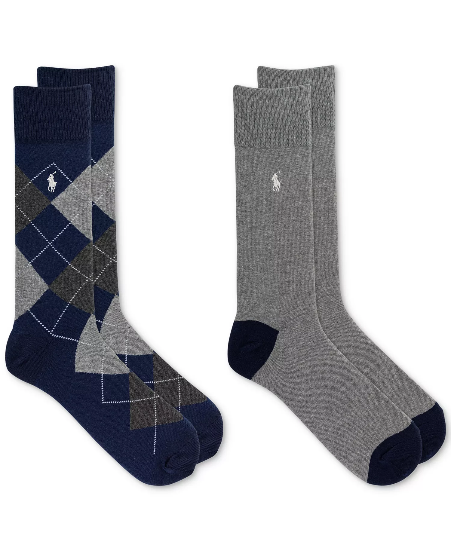 mni-2e7595c532d2cd9bd55db35a1f11fc78 Men's Argyle Slack Socks, 2-Pack — изображение 4