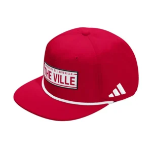 Men's and Women's Red Louisville Cardinals Locker Room Rope Adjustable Hat