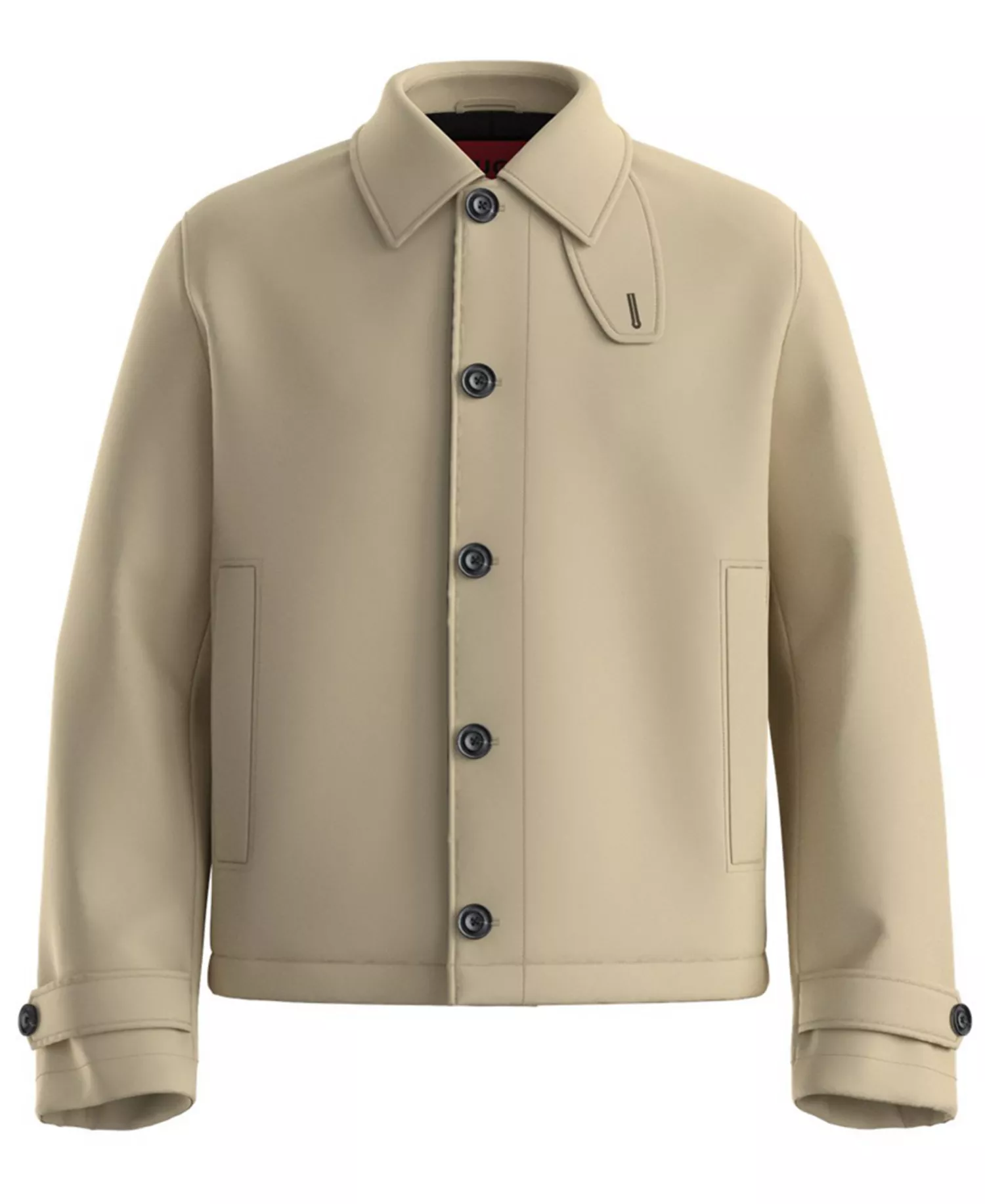 mni-2f60b8c55fcfb2a8e3c57b55ca04c684 Men's Baver Modern Collared Jacket