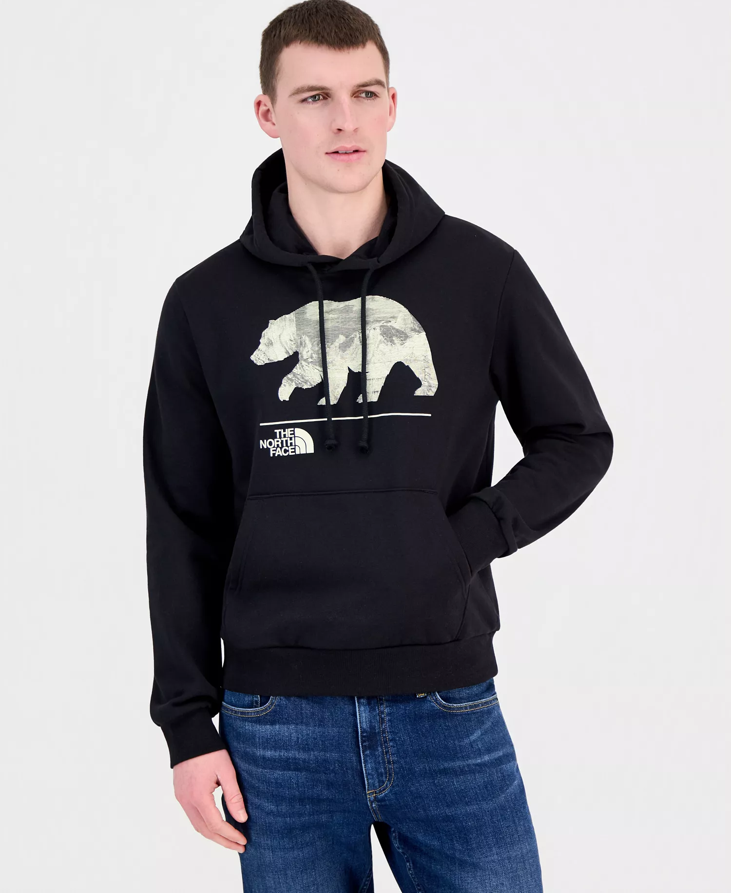mni-3167e8002981cd9caef7c4811d967f58 Men's Evolution MTN Bear Hoodie