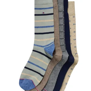 Men's Dress Crew Socks, 5-Pack