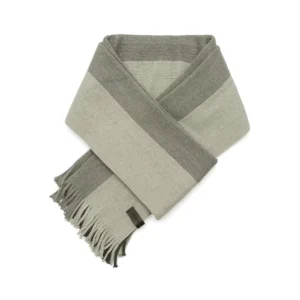 Men's Gradient Stripe Raschel Scarf