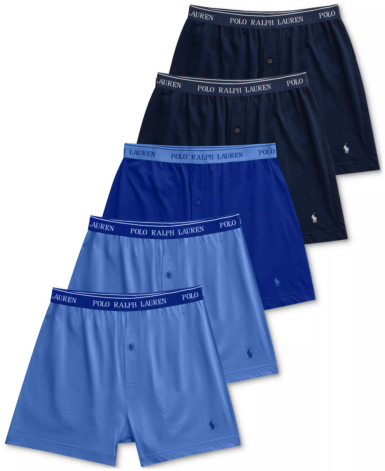 mni-31c3b16cec4b0809c8a7020bc81e4215 Men's 5-Pack Classic-Fit Cotton Knit Boxers — изображение 4