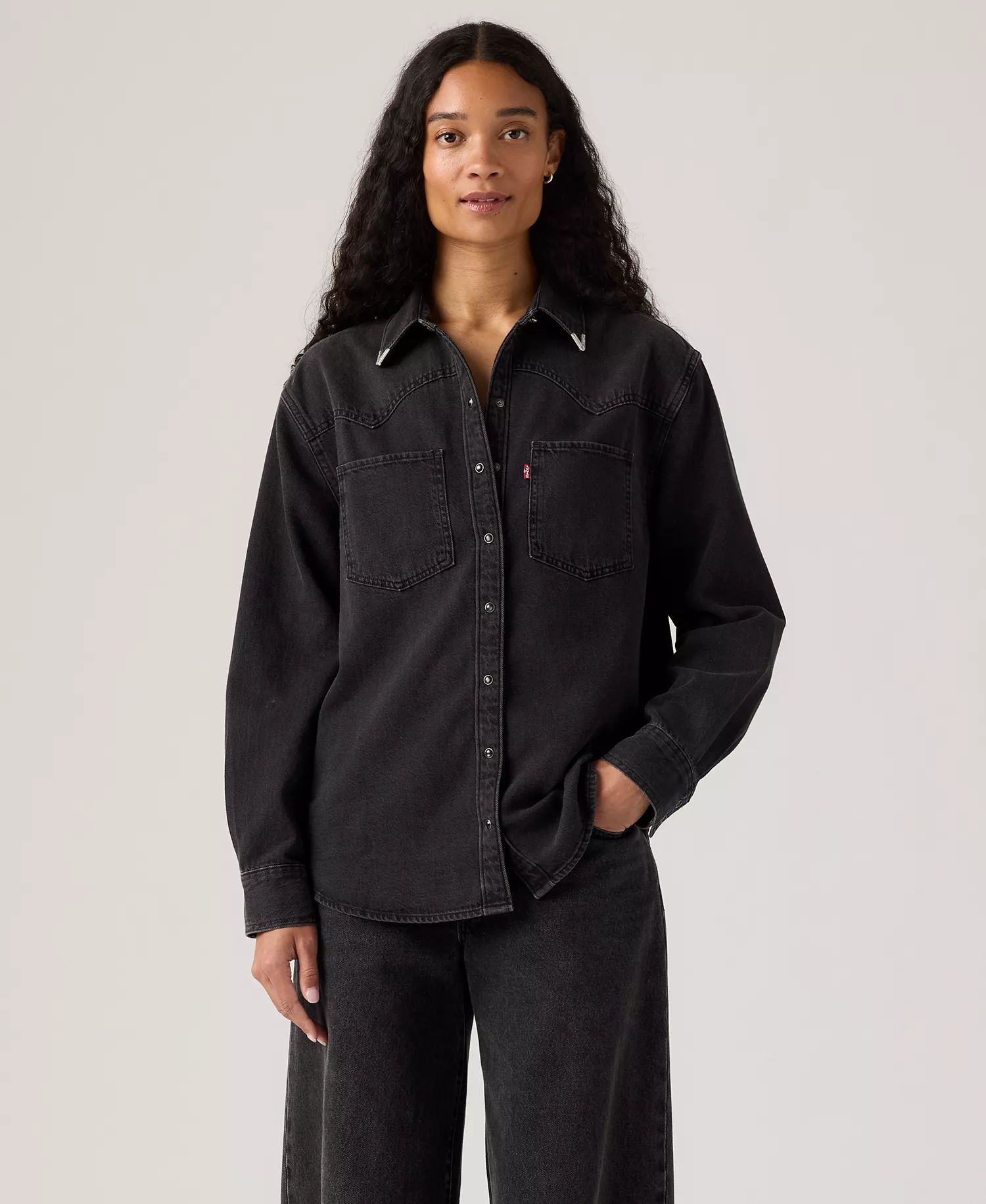 mni-32198ffb74a238942f17f6ef4ebdbbf1 Premium Women's Teodora Western Long Sleeve Shirt