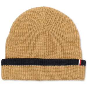 Men's Tipped Ribbed-Knit Beanie