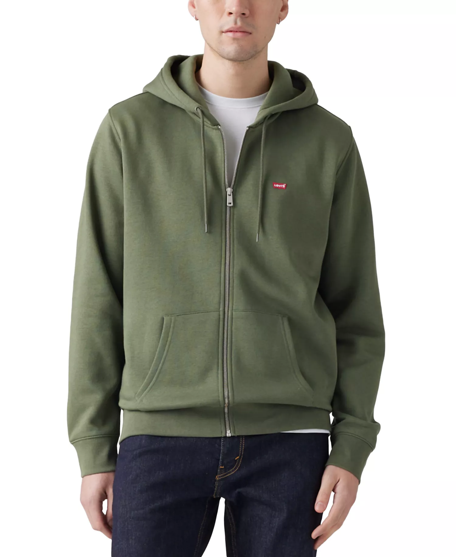 mni-33035f839316493588e55210ace40e20 Men's Non-Graphic Zip-Up Standard Fit Hoodie — изображение 4