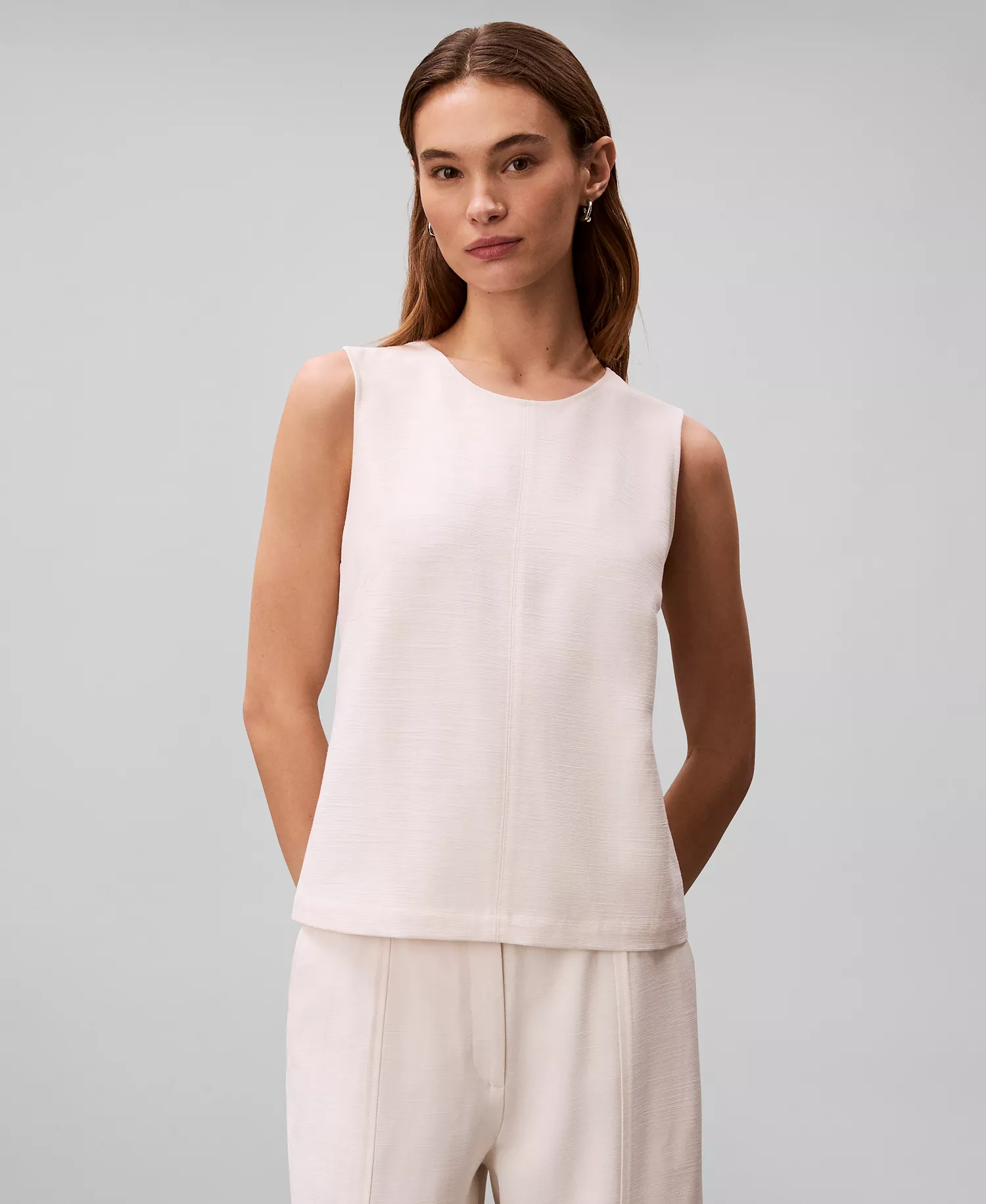 mni-330569d843c6ea3e9b9ff448028c1821 Women's Textured Sleeveless Top