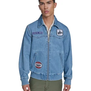 Men's Cotton Western Bomber Jacket
