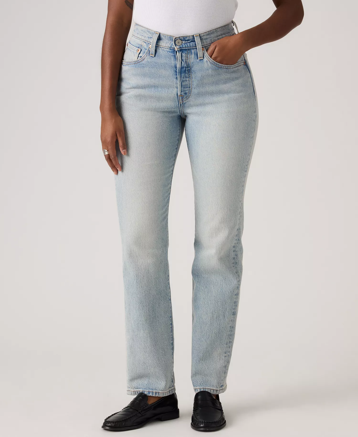 mni-341531630c8552050d1342c4b4ad5d1c Women's 501 Curve High-Rise Straight-Leg Jeans — изображение 6