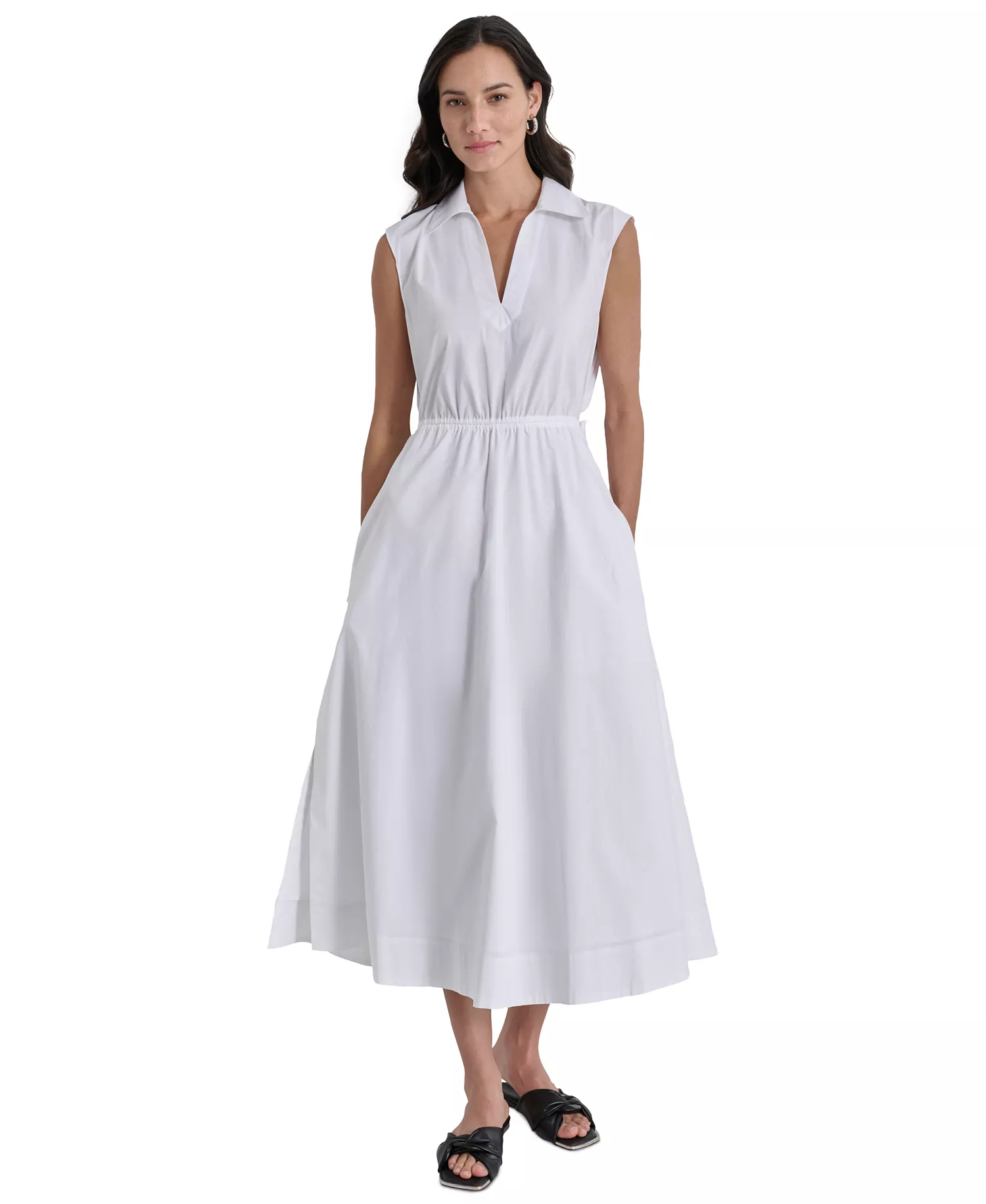 mni-348db7e4bffaa6239a26133d05c9df40 Women's Back-Cut-Out Sleeveless Maxi Dress — изображение 3