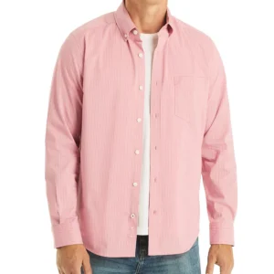 Men's Plaid Long-Sleeve Shirt