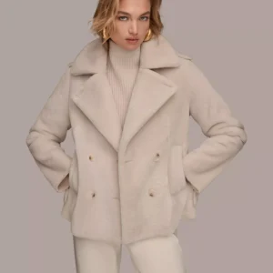 Women's Double-Breasted Coat
