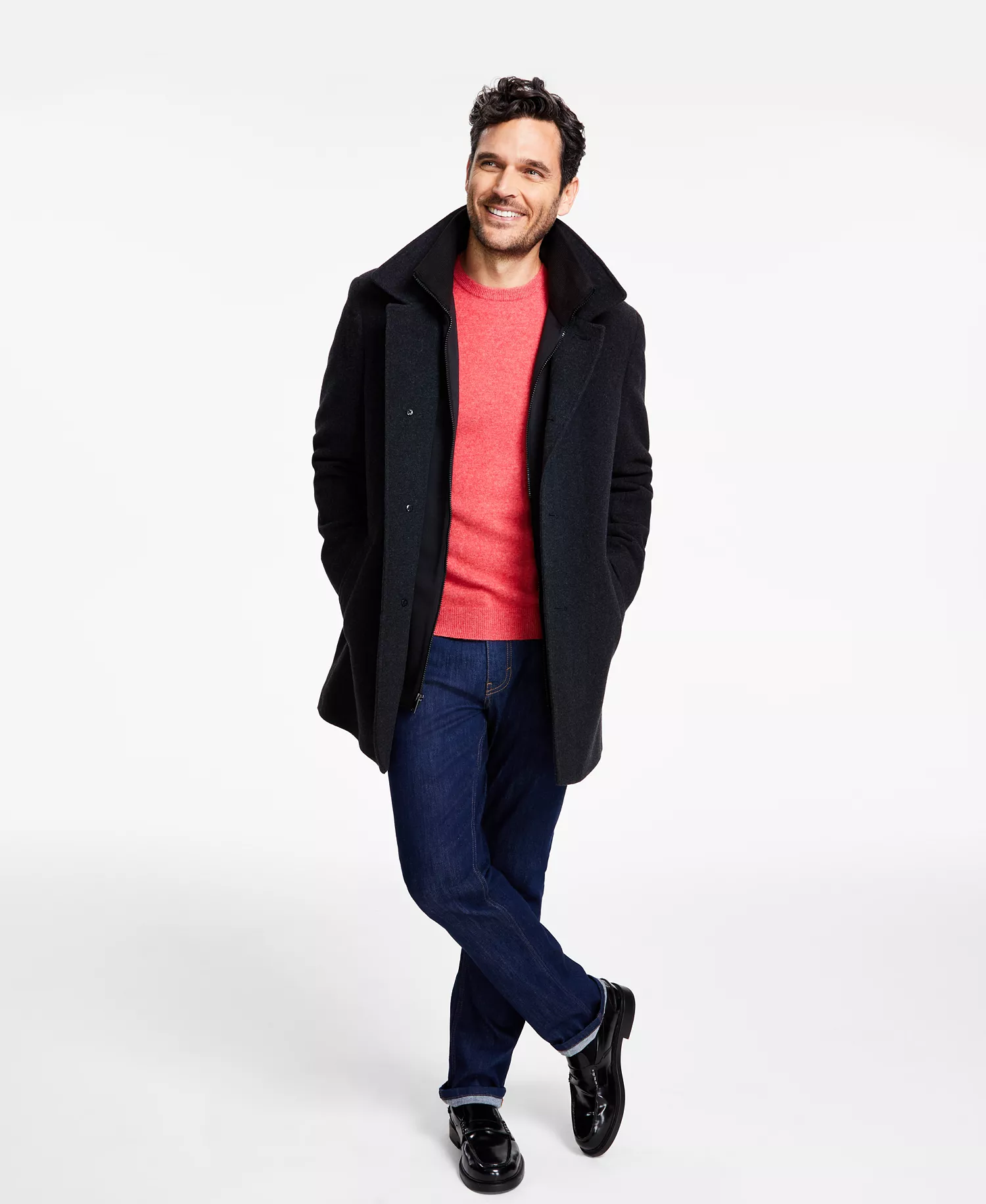 mni-372e8561733f588784b59b32dd21ebcf Men Coleman Wool-Blend Overcoat — изображение 3