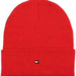 Men's Flag Embroidery Double Cuff Beanie