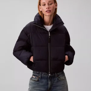 Women's Monogram Puffer Long-Sleeve Jacket