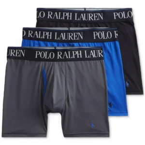 Men's 3-Pack 4-D Flex Cool Microfiber Boxer Briefs