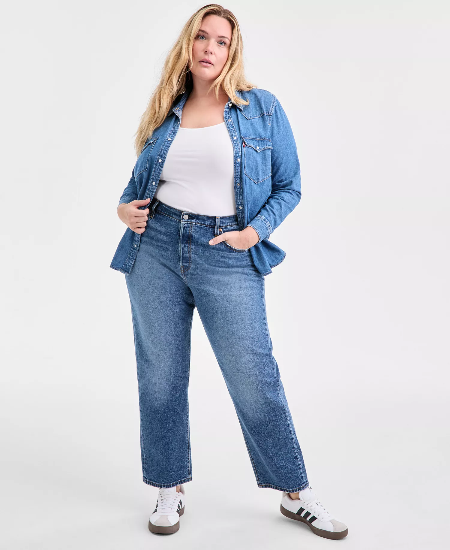 mni-38dd2ea2dfdaecf262a5e2f2861d2a8f Women's 501 Original-Fit Straight-Leg Jeans