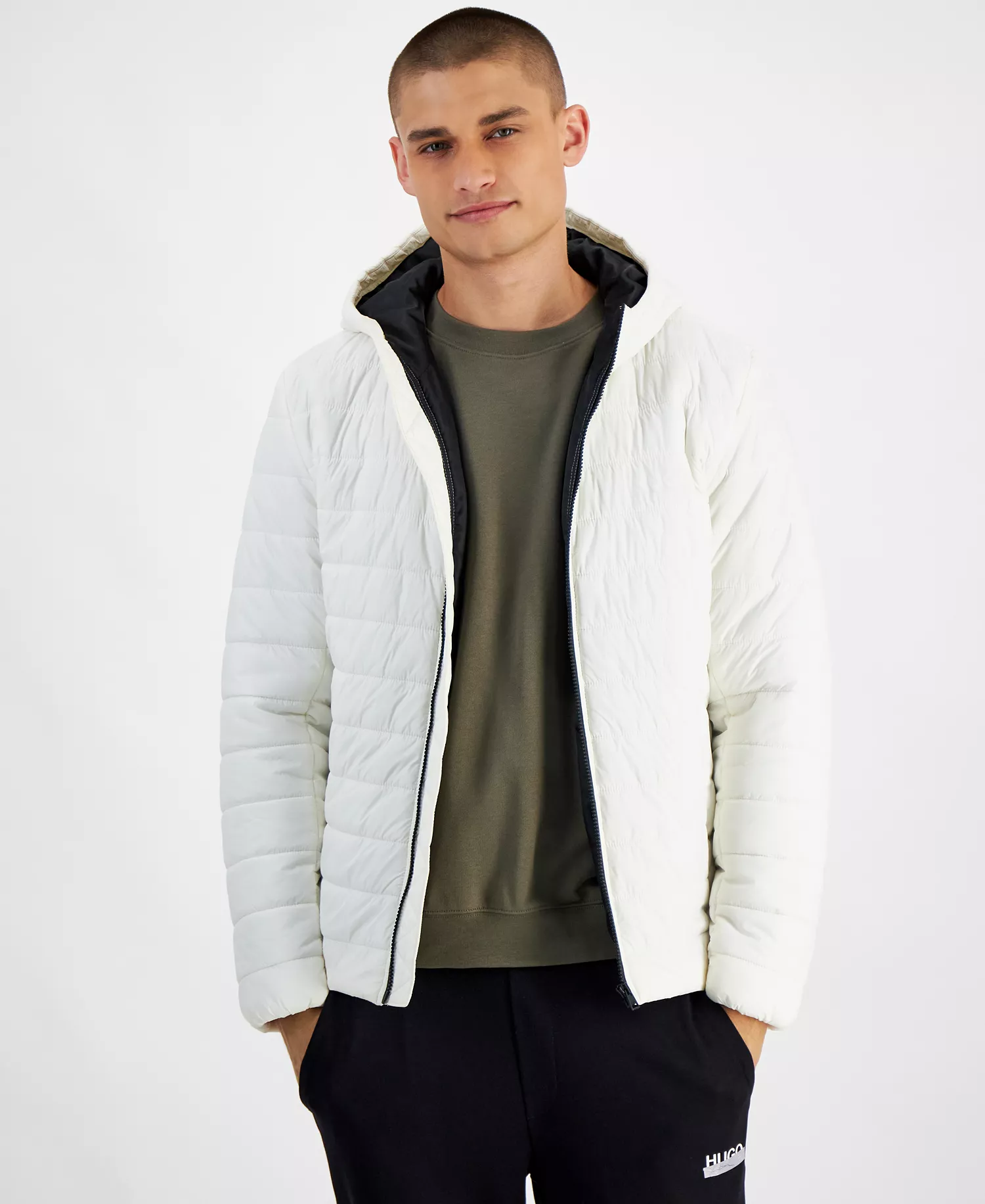 mni-39b38f56e231ca1d65d1ac1a4690d8df Men's Barvi2435 Slim-Fit Quilted Full-Zip Liner Jacket — изображение 4